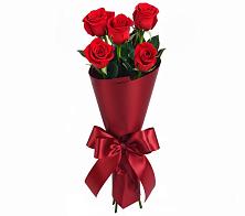 Букет 5 Красных роз Эдлесс Лав в Старой Руссе