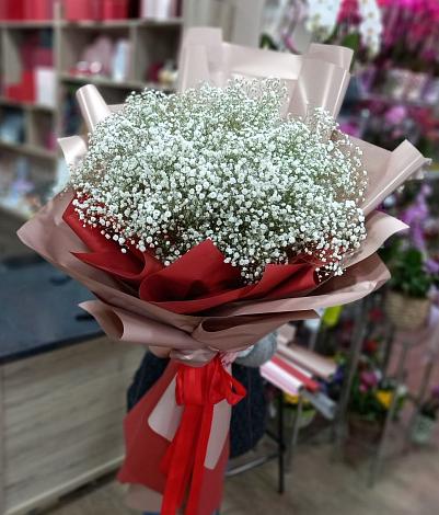 Букет цветов из: Гипсофила в Старой Руссе