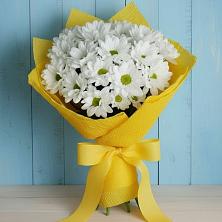 Букет цветов из:  Хризантемы в Старой Руссе