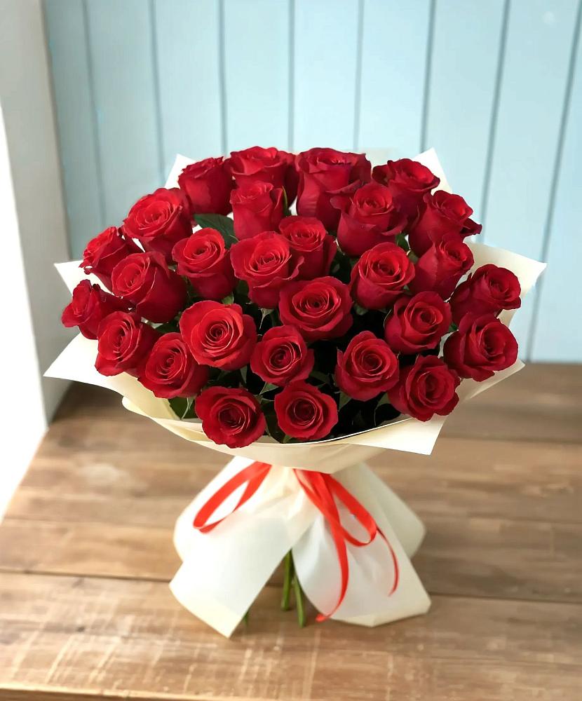 Букет 29 Красных роз в Старой Руссе