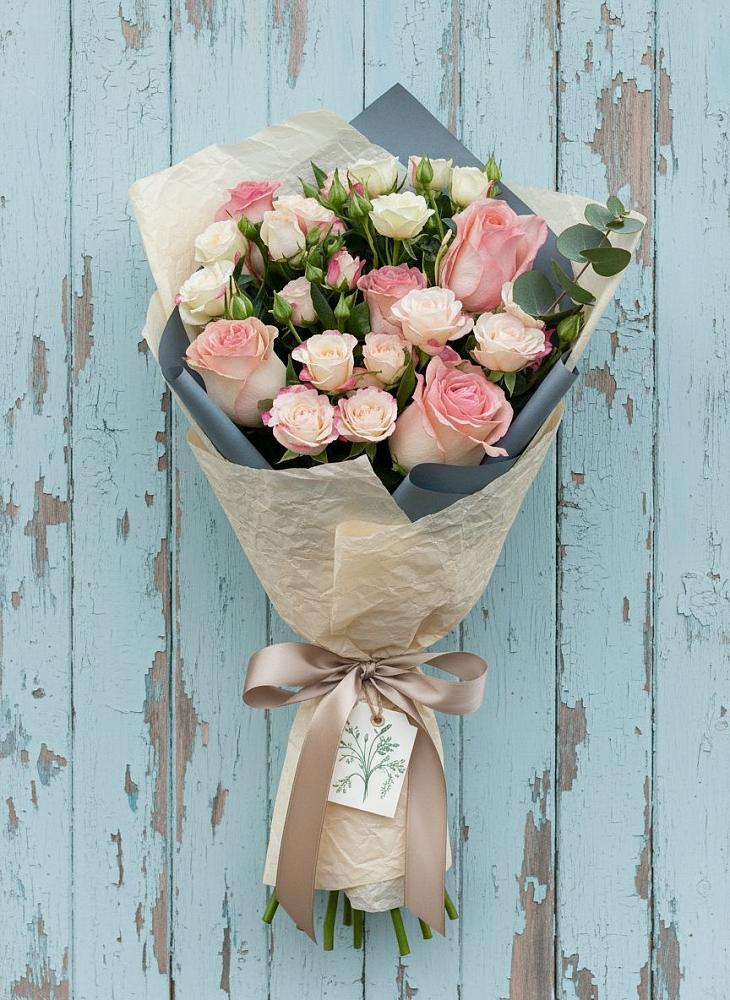 Букет цветов из: Розы в Старой Руссе