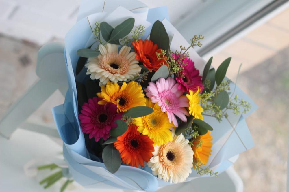 Букет цветов из: Герберы в Старой Руссе