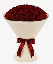 Букет 101 Бордовая роза Блэк Бакарра #REPLACE_PRED# Старой Руссе