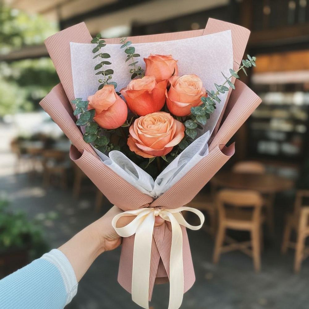 Букет цветов из: Розы в Старой Руссе