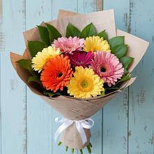 Букет цветов из:  Герберы в Старой Руссе