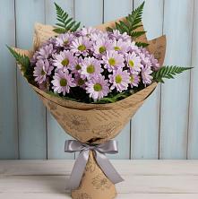 Букет цветов из:  Хризантемы в Старой Руссе