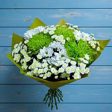 Букет цветов из:  Хризантемы в Старой Руссе