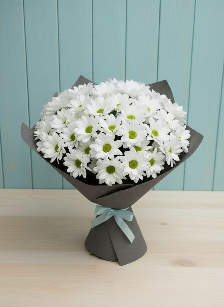 Букет цветов из: Хризантемы в Старой Руссе