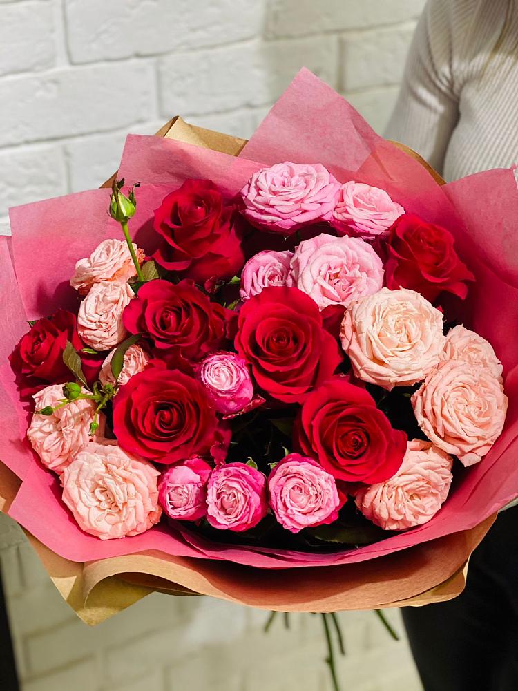 Букет цветов из: Розы в Старой Руссе