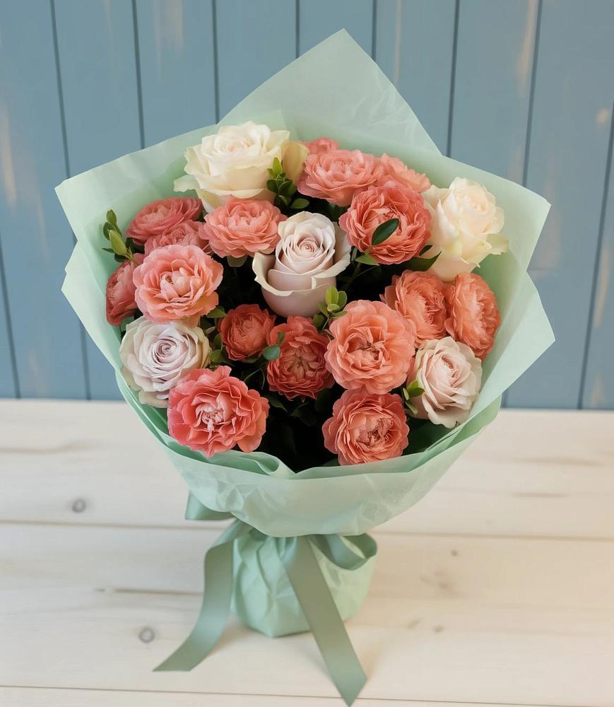 Букет цветов из: Розы в Старой Руссе