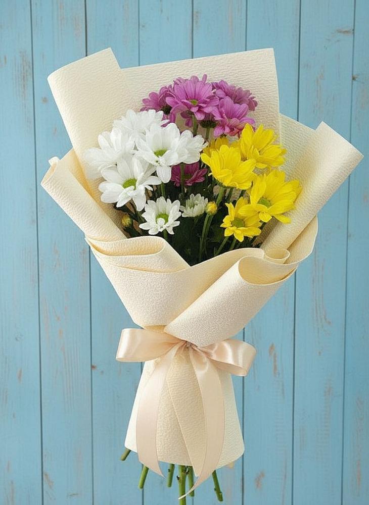 Букет цветов из: Хризантемы в Старой Руссе