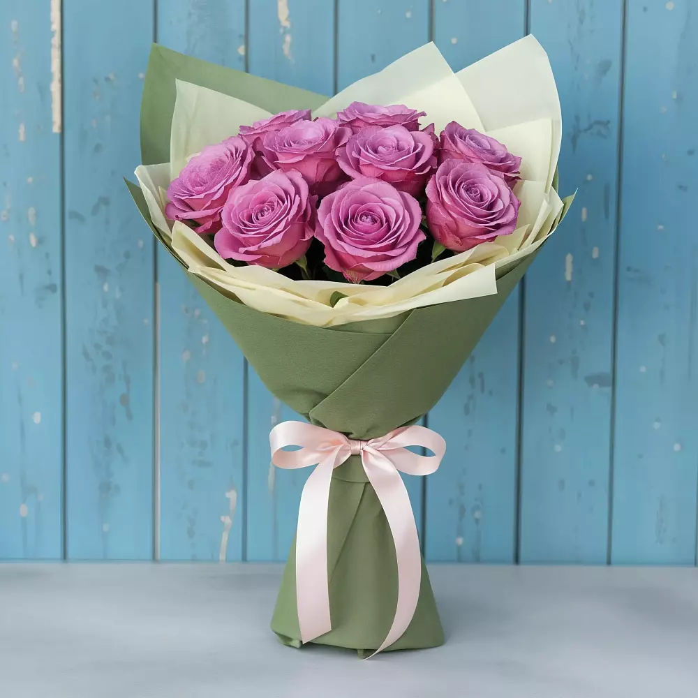 Букет Розы Фёрст Леди в Старой Руссе