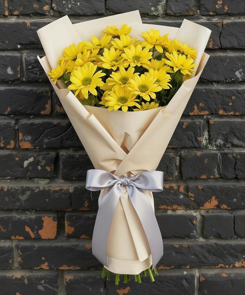 Букет цветов из: Хризантемы в Старой Руссе