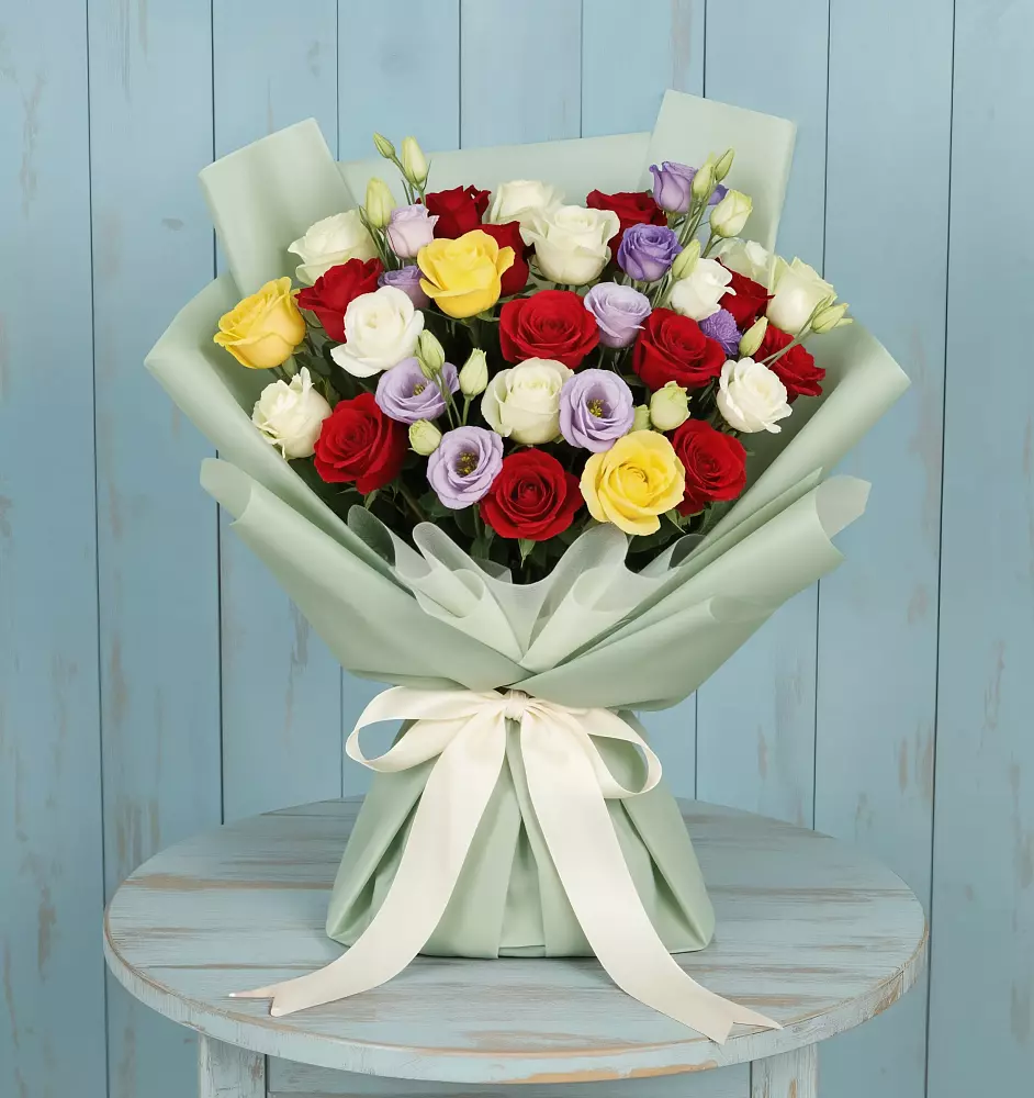 Букет цветов из: Розы в Старой Руссе