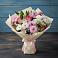 Букет цветов из: Хризантемы, Альстромерии и Розы в Старой Руссе